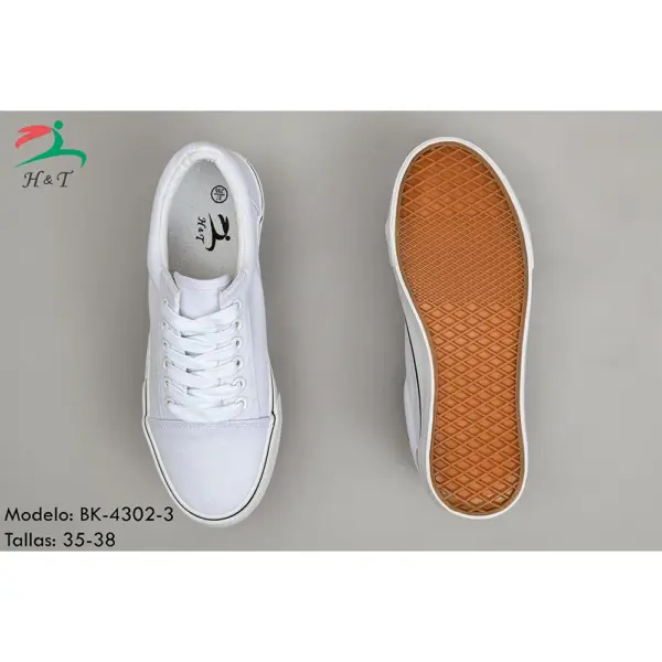 Zapatillas Clásicas Lona/BK-4302 - Image 10