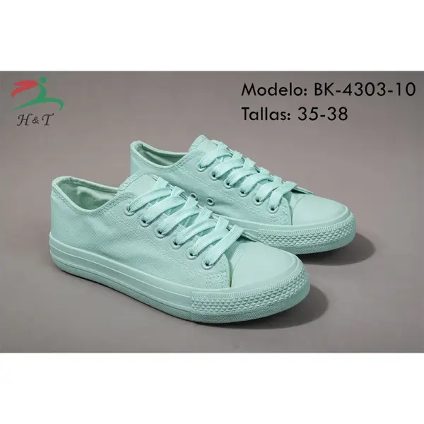 Zapatillas Lona Multicolores Mujer/BK-4303 - Image 28