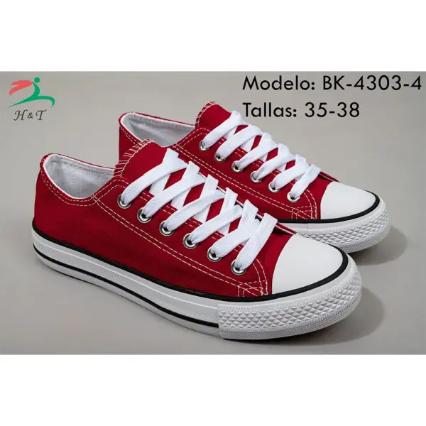 Zapatillas Lona Multicolores Mujer/BK-4303 - Image 23