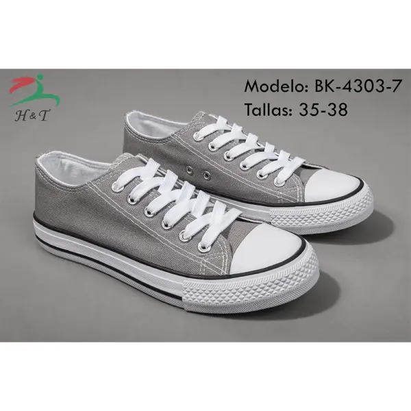 Zapatillas Lona Multicolores Mujer/BK-4303 - Image 25