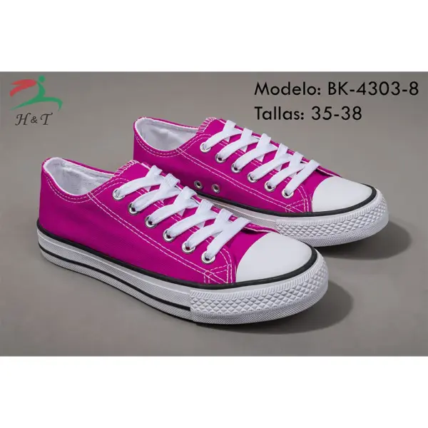 Zapatillas Lona Multicolores Mujer/BK-4303 - Image 26
