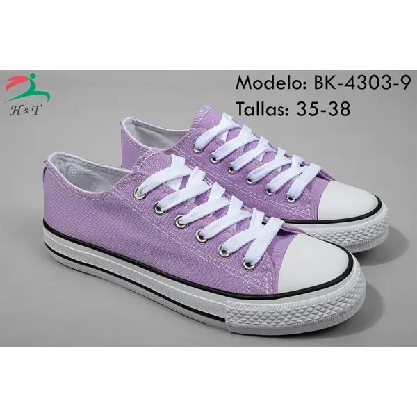 Zapatillas Lona Multicolores Mujer/BK-4303 - Image 27