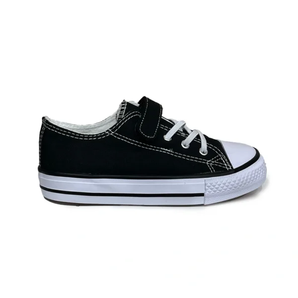 Zapatillas Lona Velcro y Cordones/BK-4304 - Image 5