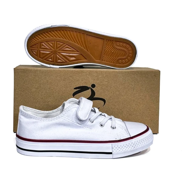 Zapatillas Lona Velcro y Cordones/BK-4304 - Image 4