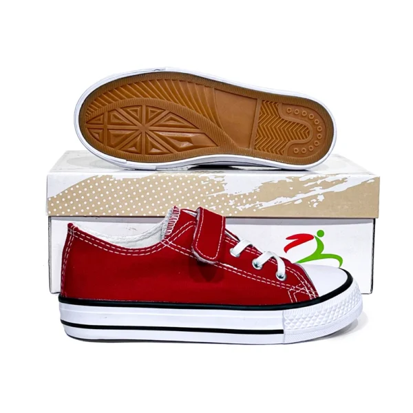 Zapatillas Lona Velcro y Cordones/BK-4304 - Image 2