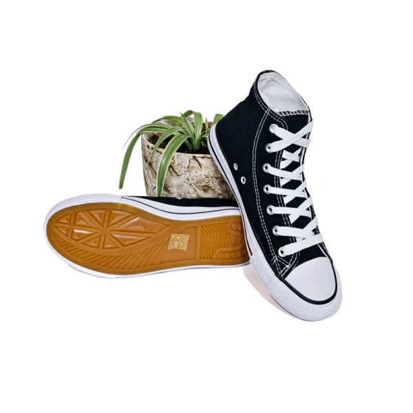 Zapatillas Lona Corte Medio/Alto/BK-4305-1