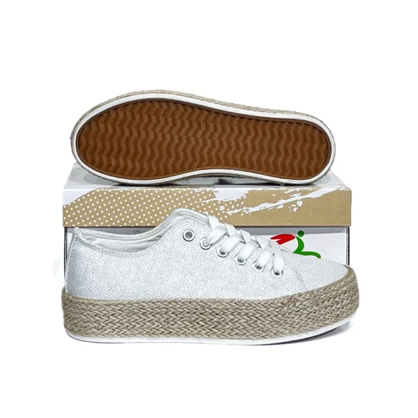 Zapatillas Lona Plataforma Yute/BK-4308 - Image 4