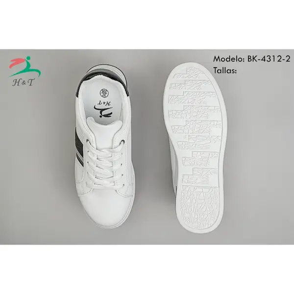 Zapatillas Deportivas con Detalles Metálicos Mujer/BK-4312 - Image 8