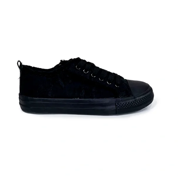 Zapatillas Lona con Interior Acolchado/BK-4314 - Image 3