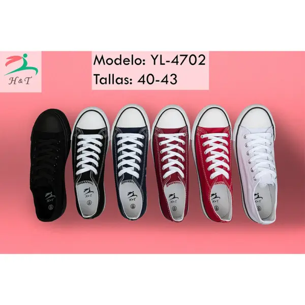 Zapatillas Lona Clásicas y Versátiles/BK-4702 - Image 9