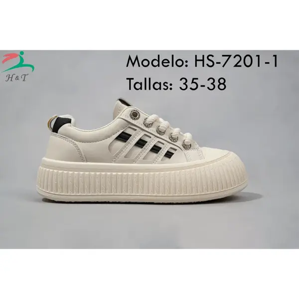 Zapatillas Deportivas Plataforma Diseño Moderno/HS-7201 - Image 6