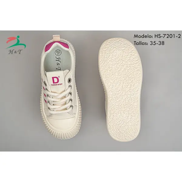 Zapatillas Deportivas Plataforma Diseño Moderno/HS-7201 - Image 7
