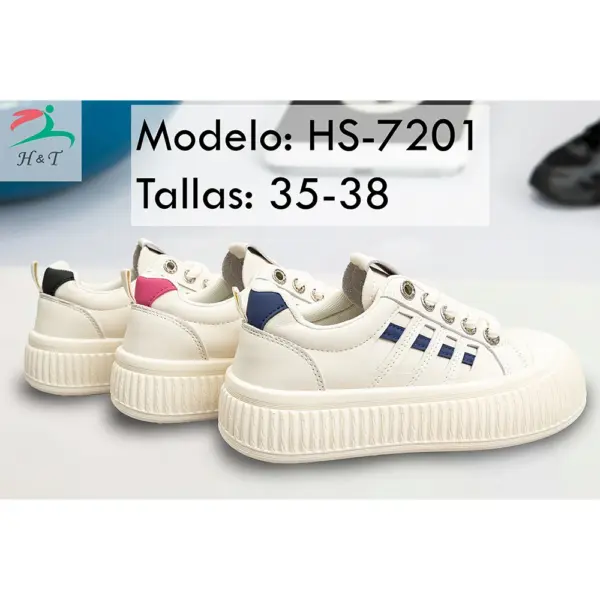 Zapatillas Deportivas Plataforma Diseño Moderno/HS-7201 - Image 5