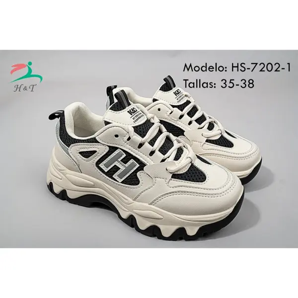Zapatillas Deportivas Plataforma Estilo Chunky/HS-7202 - Image 5
