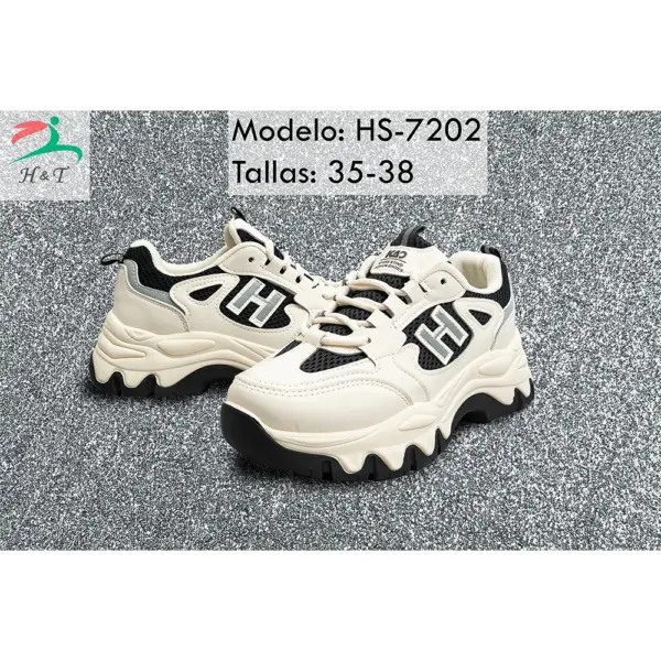 Zapatillas Deportivas Plataforma Estilo Chunky/HS-7202 - Image 4