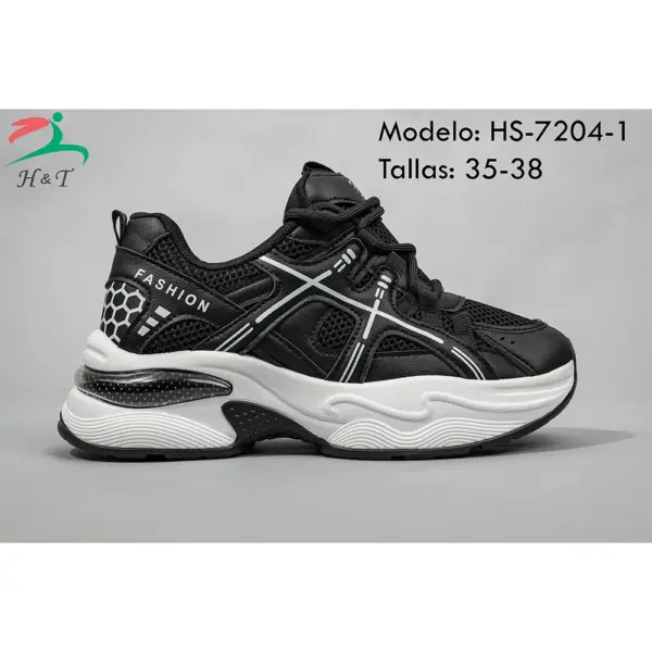 Zapatillas Deportivas Moda con Plataforma/HS-7204 - Image 5