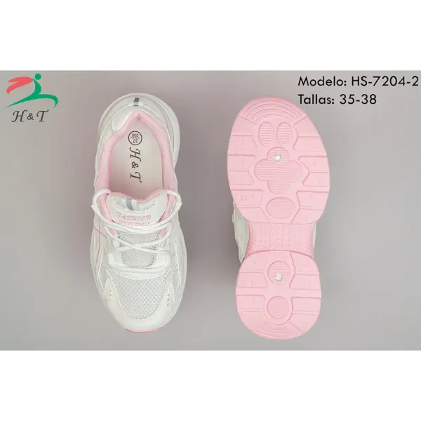 Zapatillas Deportivas Moda con Plataforma/HS-7204 - Image 6