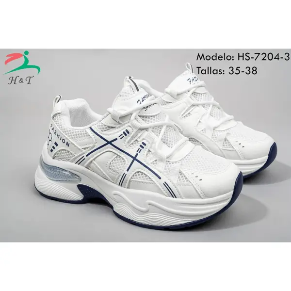 Zapatillas Deportivas Moda con Plataforma/HS-7204 - Image 7