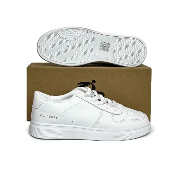 Zapatillas Blancas Estilo Casual Mujer/HS-7212 - Image 2