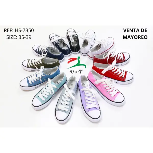 Zapatillas Lona Corte Clásico/HS-7350 - Image 22