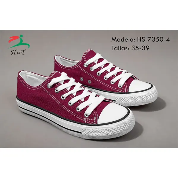 Zapatillas Lona Corte Clásico/HS-7350 - Image 24