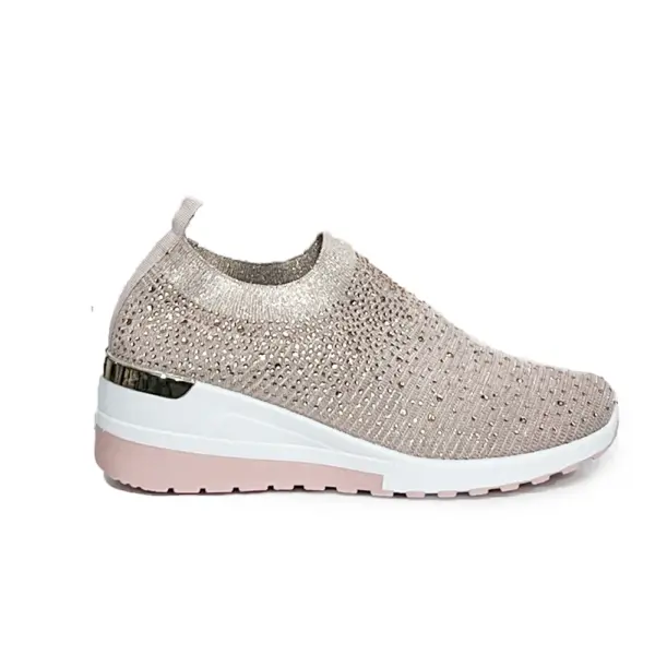 Zapatillas Tejidas con Brillos/XY-6208 - Image 2
