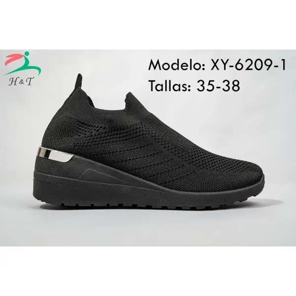Zapatillas Tejidas con Plataforma/XY-6209 - Image 8
