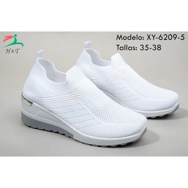Zapatillas Tejidas con Plataforma/XY-6209 - Image 12
