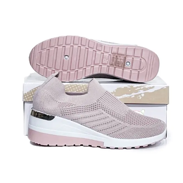 Zapatillas Tejidas con Plataforma/XY-6209