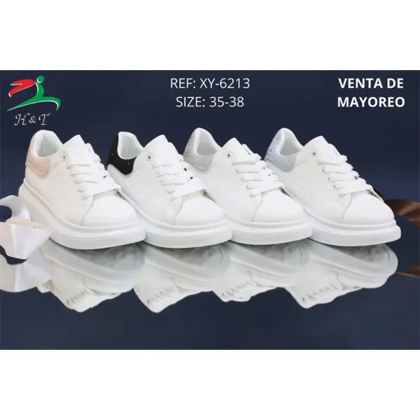 Zapatillas Plataforma Detalles Brillantes/XY-6213 - Image 5