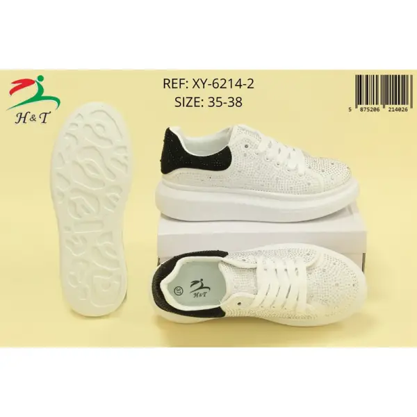 Zapatillas Plataforma Apliques Brillantes/XY-6214 - Image 5