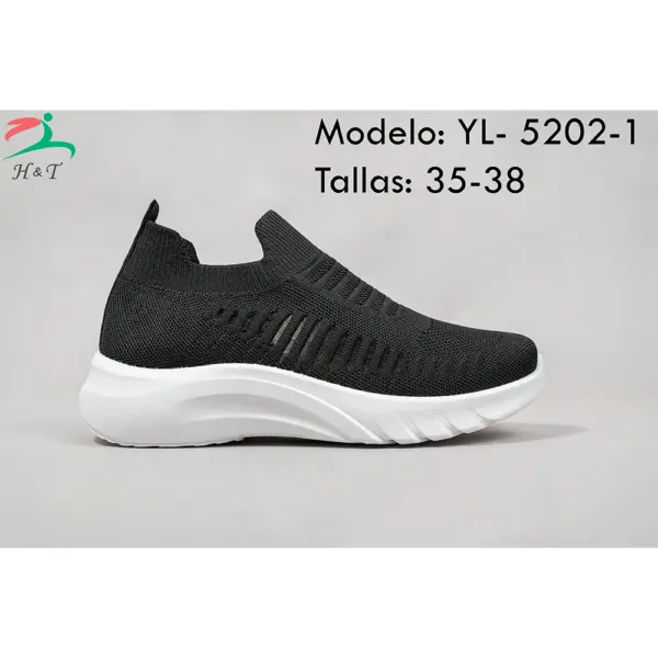 Zapatillas Tejidas con Plataforma/YL-5202 - Image 5