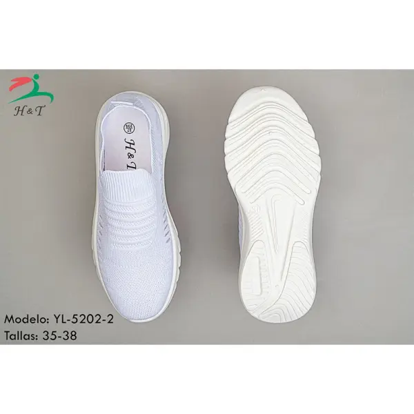 Zapatillas Tejidas con Plataforma/YL-5202 - Image 6
