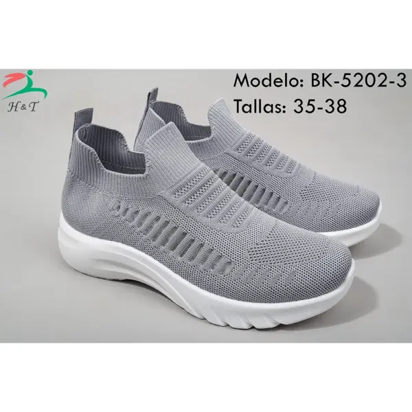 Zapatillas Tejidas con Plataforma/YL-5202 - Image 7