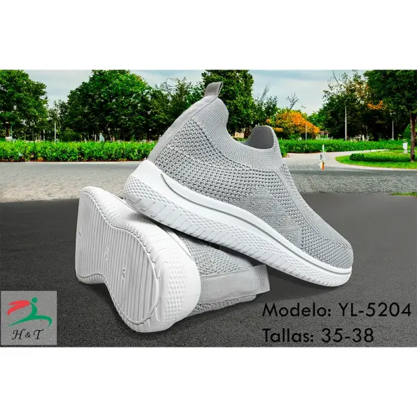 Zapatillas Tejidas Slip-On/YL-5204-3 - Image 2