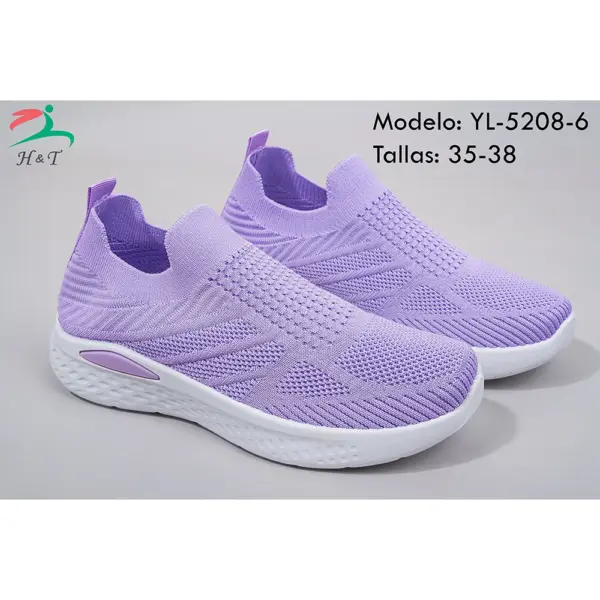Zapatillas Slip-On Tejidas/YL-5208 - Image 8