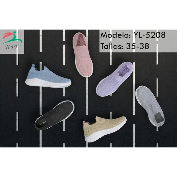 Zapatillas Slip-On Tejidas/YL-5208 - Image 10