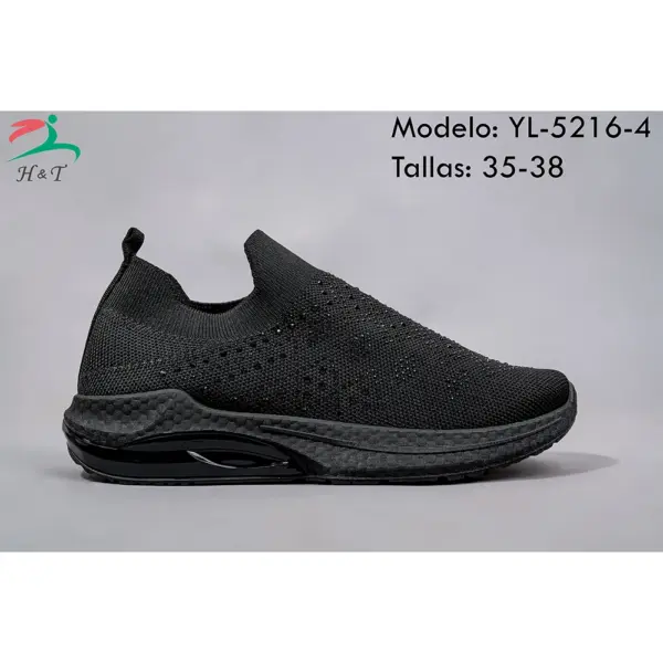 Tenis Sin Cordones Cristales Suela Antideslizante/YL-5225 - Image 8
