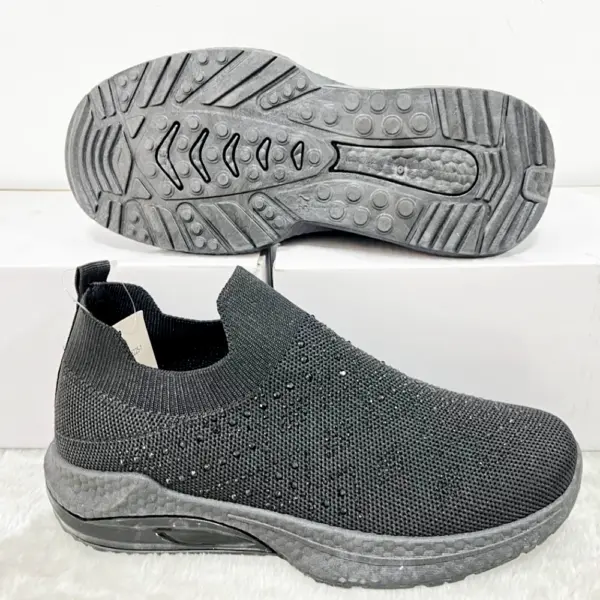 Tenis Sin Cordones Cristales Suela Antideslizante/YL-5225 - Image 6