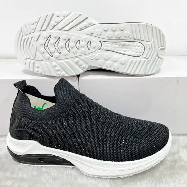 Tenis Sin Cordones Cristales Suela Antideslizante/YL-5225 - Image 5