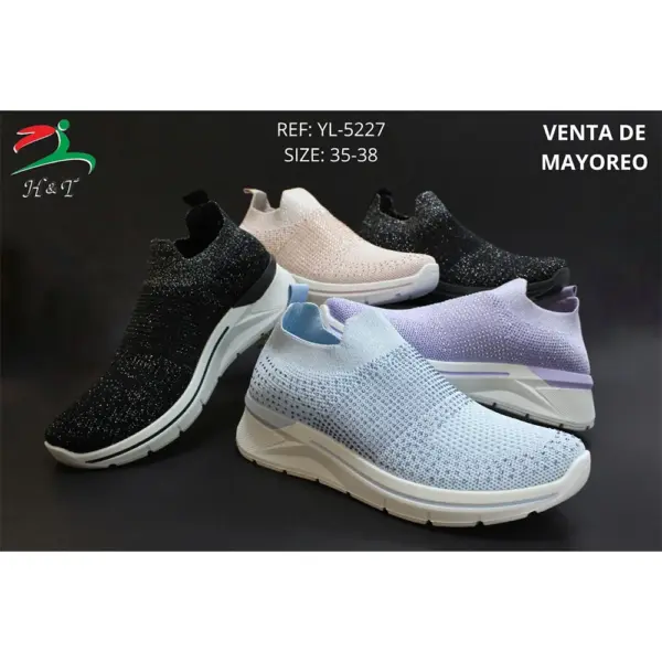 Zapatos Casual Tejidos Suela Antideslizante/YL-5227 - Image 7