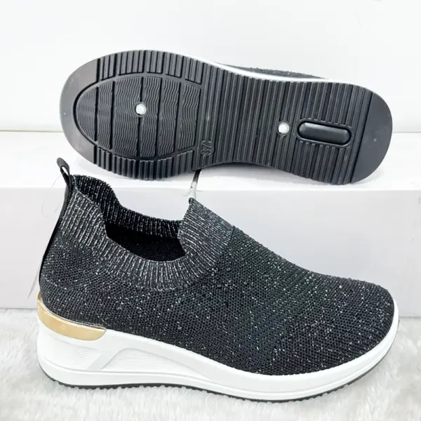 Tenis Cómodos Diseño Tejido Suela Antideslizante/YL-5229