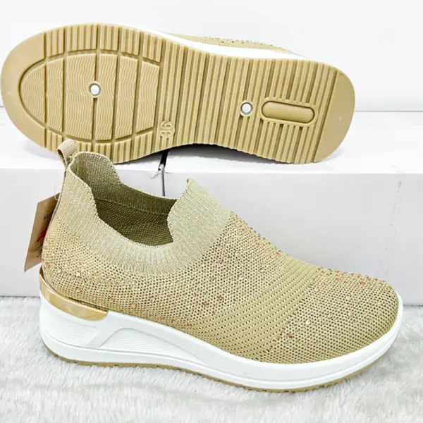 Tenis Cómodos Diseño Tejido Suela Antideslizante/YL-5229 - Image 2