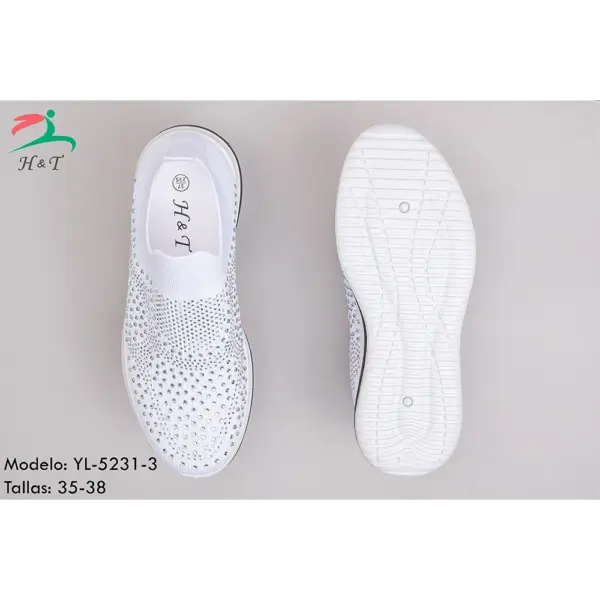 Tenis Tejidos Diseño Moderno Antideslizante/YL-5231 - Image 8