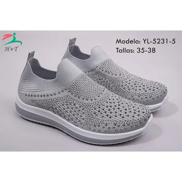 Tenis Tejidos Diseño Moderno Antideslizante/YL-5231 - Image 10