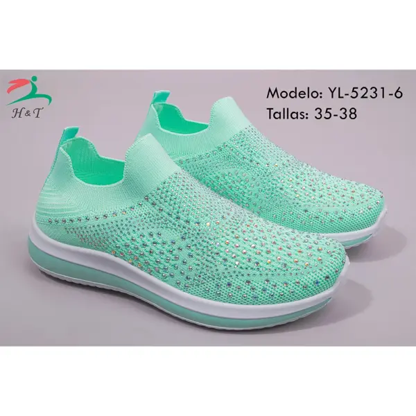 Tenis Tejidos Diseño Moderno Antideslizante/YL-5231 - Image 11