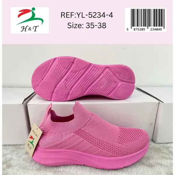 Tenis Sin Cordones Tejido Transpirable Suela Ergonómica/YL-5234 - Image 7