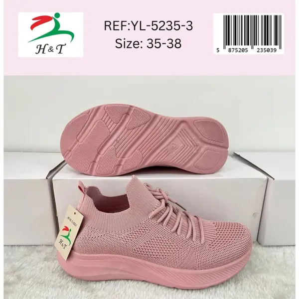 Tenis Deportivos Tejidos Cordones Antideslizante/YL-5235 - Image 6