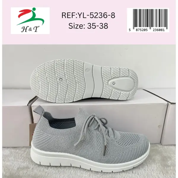 Tenis Tejidos Cordones Antideslizante/YL-5236 - Image 7