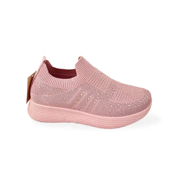 Tenis Sin Cordones Detalles Brillantes Suela Ligera/YL-5239